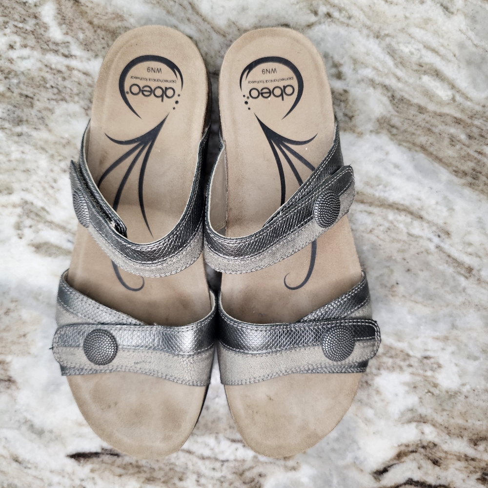 Abeo B.I.O. Neutral System Barbara Orthotic Sandals Size 9N - Picture 3 of 11